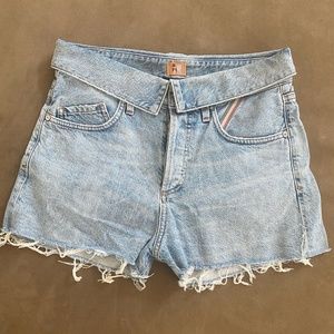 Jean Atelier Fold-over Jean Short